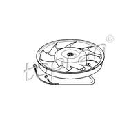 TOPRAN Ventola Raffreddamento Motore Adatta Per Audi 80 A6 100 103 774