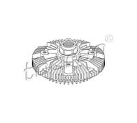TOPRAN Viskokupplung Frizione Ventola Del Radiatore per Ford Transit Bus 2.5 Td