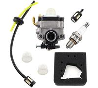 TOPREPAIR Carburatore per tagliabordi Shindaiwa 22C 22F 22T T220 Troy-Bilt TB144 TBE515 TB146EC TB26CO TB525CS TB415CS TB475SS 67000-81010 WYL-84A 753-05251 Carb