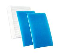 Tops Filtro per Vallox ValloPlus 450 + 500 | Set filtri G4-F7 | Vallox ValloPlus 450/500 | Sostituisce il filtro originale Vallox
