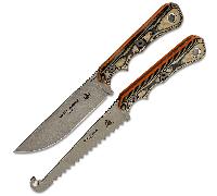 Tops Knives Muley Skinner / Saw Combo in Pelle