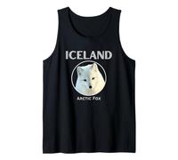 Tops, Magliette e Accessori della Natura Islandese Arctic Fox Islanda Canotta