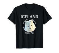 Tops, Magliette e Accessori della Natura Islandese Arctic Fox Islanda Maglietta