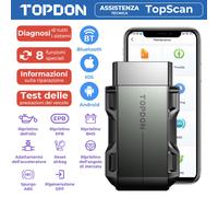 Topscan Lite Strumento Diagnostico OBD2 Bluetooth Bidirezionale 8+ Reset OBD
