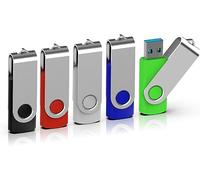 Topsell 3/5 confezione da 16 GB 32 GB USB Flash Drive memory stick girevole USB 2.0/USB 3.0 flash drive con fascia in vita 3 16GB 5P 16 Gb