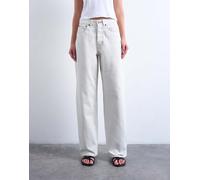 Topshop - Column - Jeans a vita medio alta bianco osso W36 L30