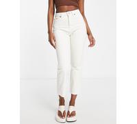 Topshop - Editor - Jeans bianco sporco W32 L34