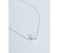 Topshop - Farley - Collana stile choker dorata con ciondolo effetto perla-Oro One Size