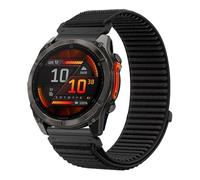 TOPsic 26mm Nylon Cinturino per Fenix 8 51mm/Fenix 7X, Ricambio Sport Loop Cinturino per FENix 7X Pro/FEnix 6X/6X Pro/FEnix 3/3 HR/Epix PRo 51mm/Tactix Delta Solar/Instinct 2X