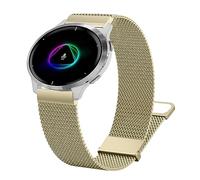 TOPsic Cinturino Compatibile con Venu 2 Plus 43mm, 20mm Braccialetto Acciaio Inossidabile Doppio Magnete Cinturino per Vivomove Trend/Venu Sq 2 Music/Venu/Sq Music/Vivomove Sport/Vivoactive 3