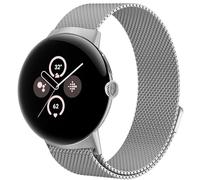TOPsic Metallo Cinturino Classico, Acciaio Inossidabile, Magnetico per Google Pixel Watch