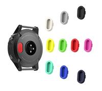 TOPsic Tappo Antipolvere per Garmin Fenix 5, 10 Pezzi Spina Set Antipolvere Prottetiva Caps in Silicone Morbido per la Porta Ricarica per Garmin Fenix 5 / 5S / 5X / Forerunner 935 Smart Watch