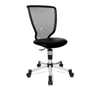 Topstar 71487S10 Titan Junior Sedia Girevole di Design per Ragazzi, Nera