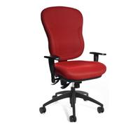 Topstar 8060KBC1 Wellpoint 30 Sedia Girevole dallo Schienale Alto, Rossa