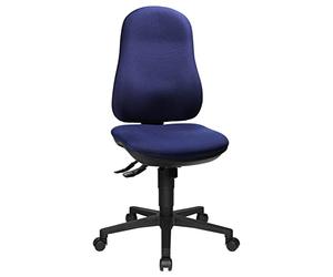 Topstar Bürodrehstuhl Support SY, Stoff, Royalblau