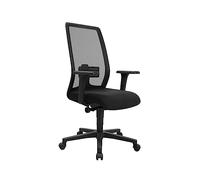 TOPSTAR EUROSTAR 200 - Sedia girevole da ufficio, in plastica, nero/nero, standard