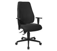 Topstar LT0BKBC0 Lady Sitness Sedia Girevole, Nera