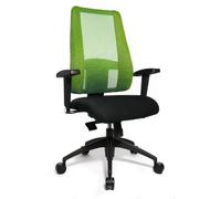 Topstar LT20BTW505 Lady Sitness Deluxe Sedia Girevole, Nera - Verde