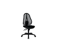 Topstar OP200G20 Open Point SY Sedia Girevole per Ufficio, Rivestimento in Tessuto Nero