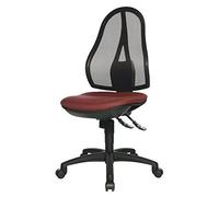 Topstar OP200G27 Open Point SY Sedia Girevole per Ufficio, Rivestimento in Tessuto Bordeaux Red