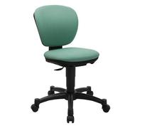 Topstar Sedia da Ufficio con Ruote Tessuto Verde