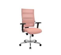TOPSTAR Sedia da ufficio X-Pander con braccioli regolabili in altezza, rosa
