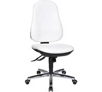 Topstar | Sedia girevole SUPPORT SY | rivestimento in similpelle | bianco