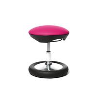 TOPSTAR Sgabello per bambini Sitness Kid 20, ergonomico, per seduti attivi, Softex rosa, lavabile
