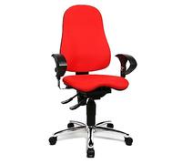 Topstar SI59UG21 Sitness 10 Sedia Girevole, Rossa