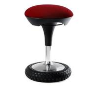 Topstar Sitness 20 Sgabello, Rivestimento in Tessuto Bordeaux Red