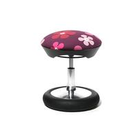TOPSTAR Sitness Kid 20 - Sgabello ergonomico per bambini per seduta attiva - Flowers lilla