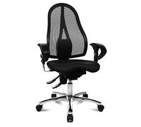 SITNESS 15 U2 - Sedia da ufficio professionale Nero tessuto / tessuto in maglia