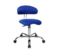Topstar ST290W56 Sitness 40 Sgabello, Dotato di Ruote, Blu
