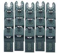 TopsTools 20pcs FA35F_20 35mm Fast Fit Legno Lame MT Professionale | Compatibile con DeWalt, Stanley, Black & Decker, Bosch, Fein (Non-StarLock), lame miste tagliano legno, metallo e plastica