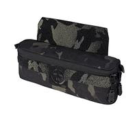 TOPTACPRO Borsa tattica di scarico Admin Pouch Utility Tool Organizer Pouch Multi-camo per JPC CPC AVS Vest Airsoft Paintball (solo borsa) 500D Nylon(Multi-camo Black)