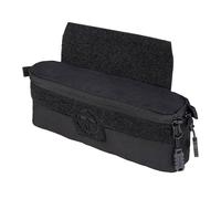 TOPTACPRO Borsa tattica di scarico Admin Pouch Utility Tool Organizer Pouch Multi-camo per JPC CPC AVS Vest Airsoft Paintball (solo borsa) 500D Nylon(Black)