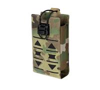 TOPTACPRO Custodia radio tattica MOLLE Radio Holster compatibile con 148/152 MPU5 Baofeng Radio Case Bag Walkie Talkies Rifle Mag con cavo elastico 500D Nylon(Multi-camo)