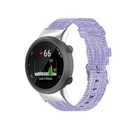 TopTen Cinturino per orologio sportivo in nylon per Garmin Forerunner 45/45S, Swim 2, colore: Viola