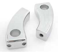Topteng 3.5" Billet Chrome 1" Bar Riser Pull Posteriore da 1,5" per Hon-da Ombra Intruder VTX