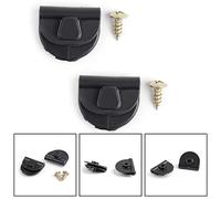 Topteng Batteria del motociclo coperchio laterale sinistro Clip + vite per Harley Sportster 04-18 XL883 1200, 2pcs