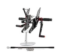 Topteng Impianto Pedane Pedali Fit adatto per Yamaha YZF R6 2003-2005