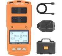 TopTes Guard-122 Rilevatore Gas Monitor per 4 Gas H2S/CO/LEL/O2 con Allarme
