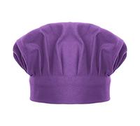 TOPTIE Cappello da cuoco regolabile in tela di cotone per bambini e adulti, S-L