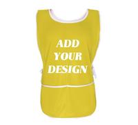 TOPTIE Pettorine da golf personalizzate in rete per caddie, Gilet per lo staff dell'evento, Pettorine per i media per l'identificazione dei volontari