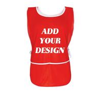 TOPTIE Pettorine da golf personalizzate in rete per caddie, Gilet per lo staff dell'evento, Pettorine per i media per l'identificazione dei volontari