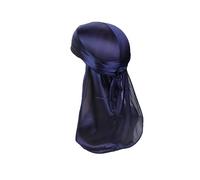 TOPTIE Silky Durag Fascia per Capelli a Coda Lunga con Cinghie Larghe per 360 Onde, Doo Durag Cappello da Pirata