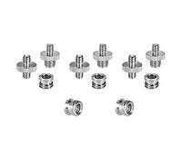 TOPTOO 1/4"-20 e 3/8" -16 Adattatore filettato per viti adattatore per montaggio a boccole riduttore per treppiede per fotocamera Monopiede