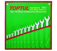 TOPTUL GAAA1213 Kit chiavi ad anello / fisse