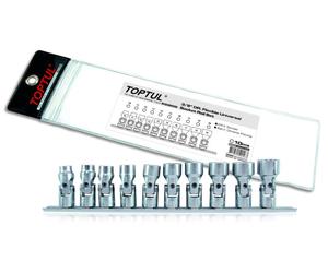 TOPTUL GAAG1004 Set chiavi a bussola