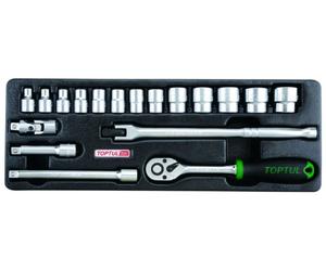 TOPTUL GCAT1808 Set chiavi a bussola